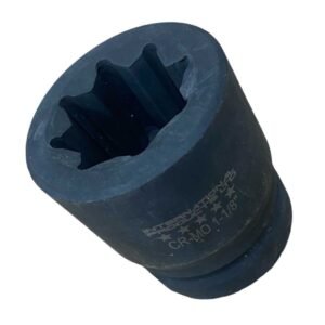 1-1/8" Bi Square x 1" Drive Impact Socket